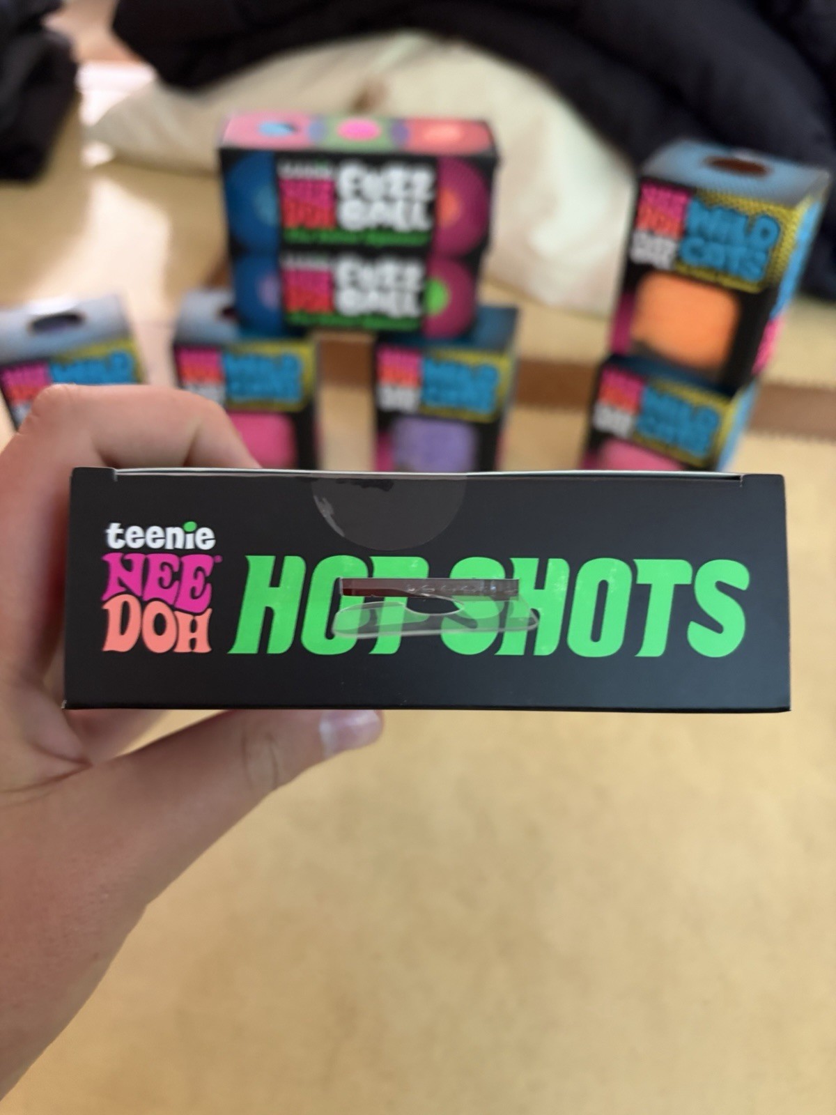 Teenie NeeDoh Hot Shots Multipack Nee Doh Mini 4 pack TIKTOK – AUTHENTIC