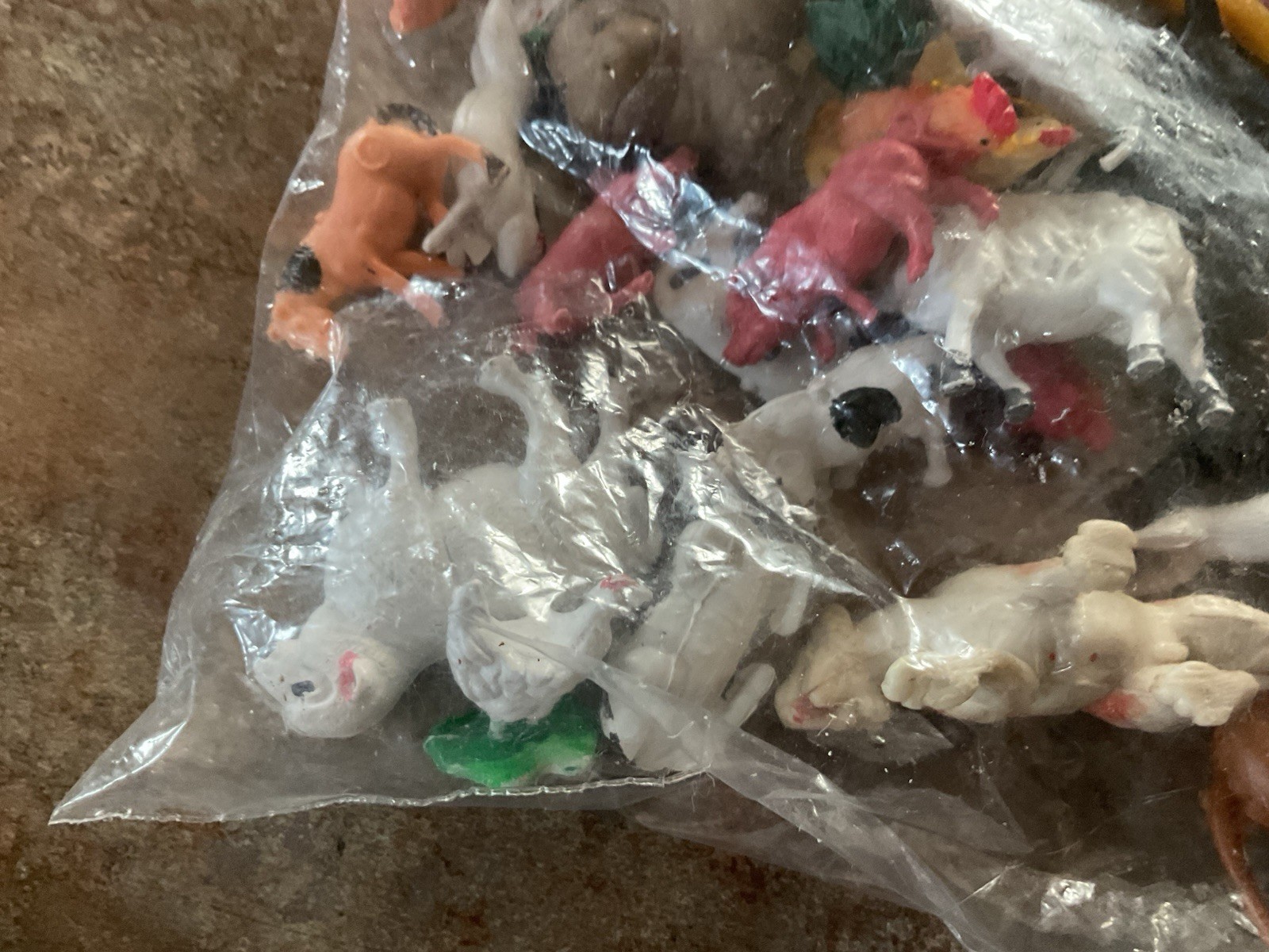 Small Plastic Animals- Farm & Zoo Mixed Lot