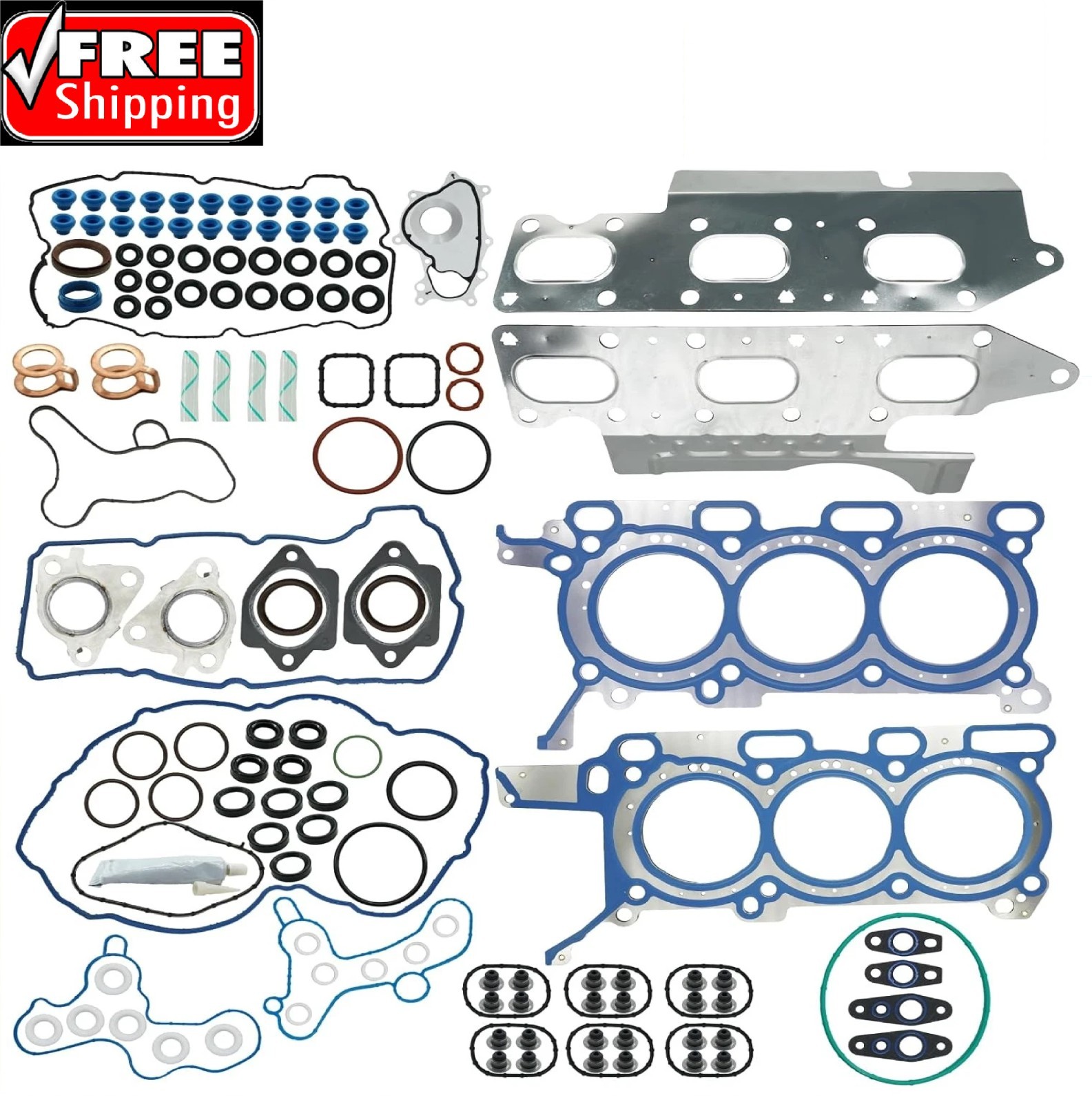 3.5 Ecoboost Head Gasket Set for Ford F150 F 150 2012 2013 2014 3.5L V6 Turbo En