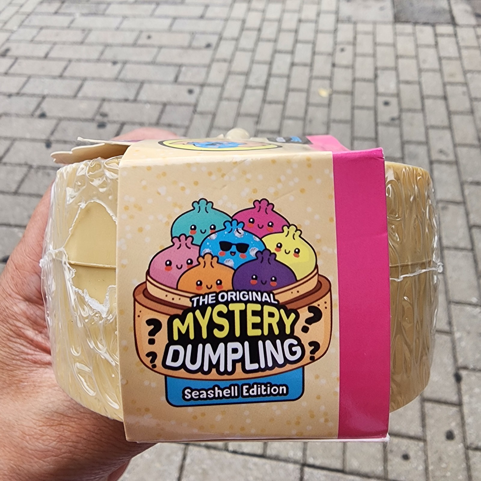 1x New! RMS Crazy Fun Squishy Bun 🐚 Seashell Edition Mystery Dumpling Set