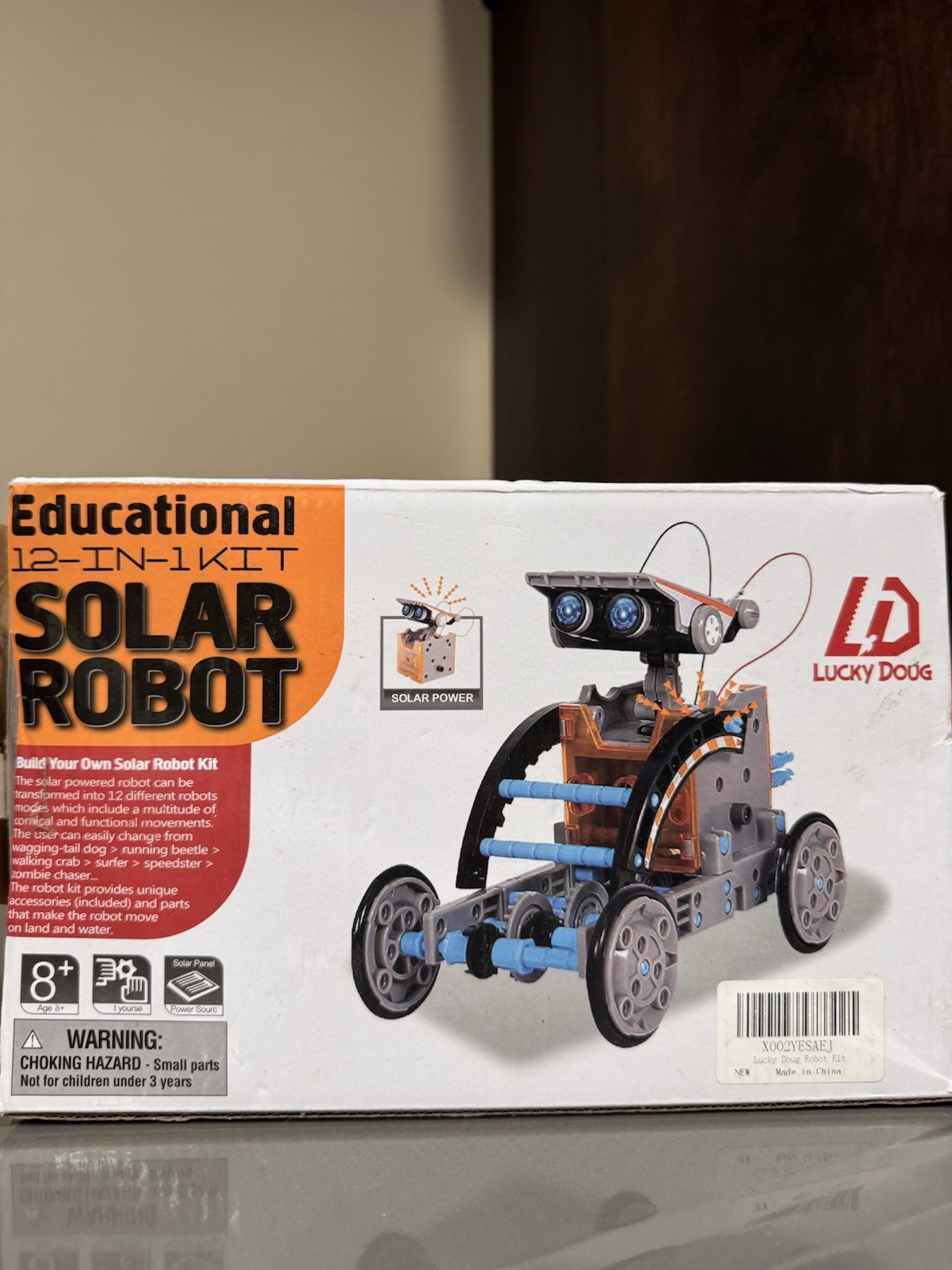 12-in-1 Solar Robot Kit STEM Science Educational Building Toy New