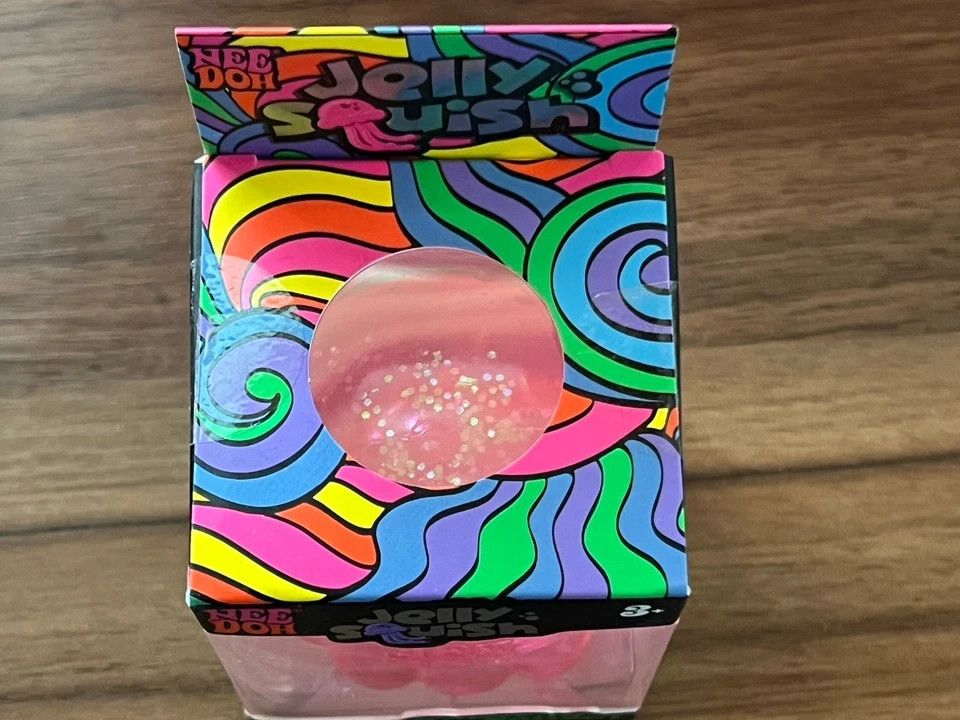 Authentic NeeDoh Jelly Squish Jellyfish Fidget Sensory Toy (random colors)