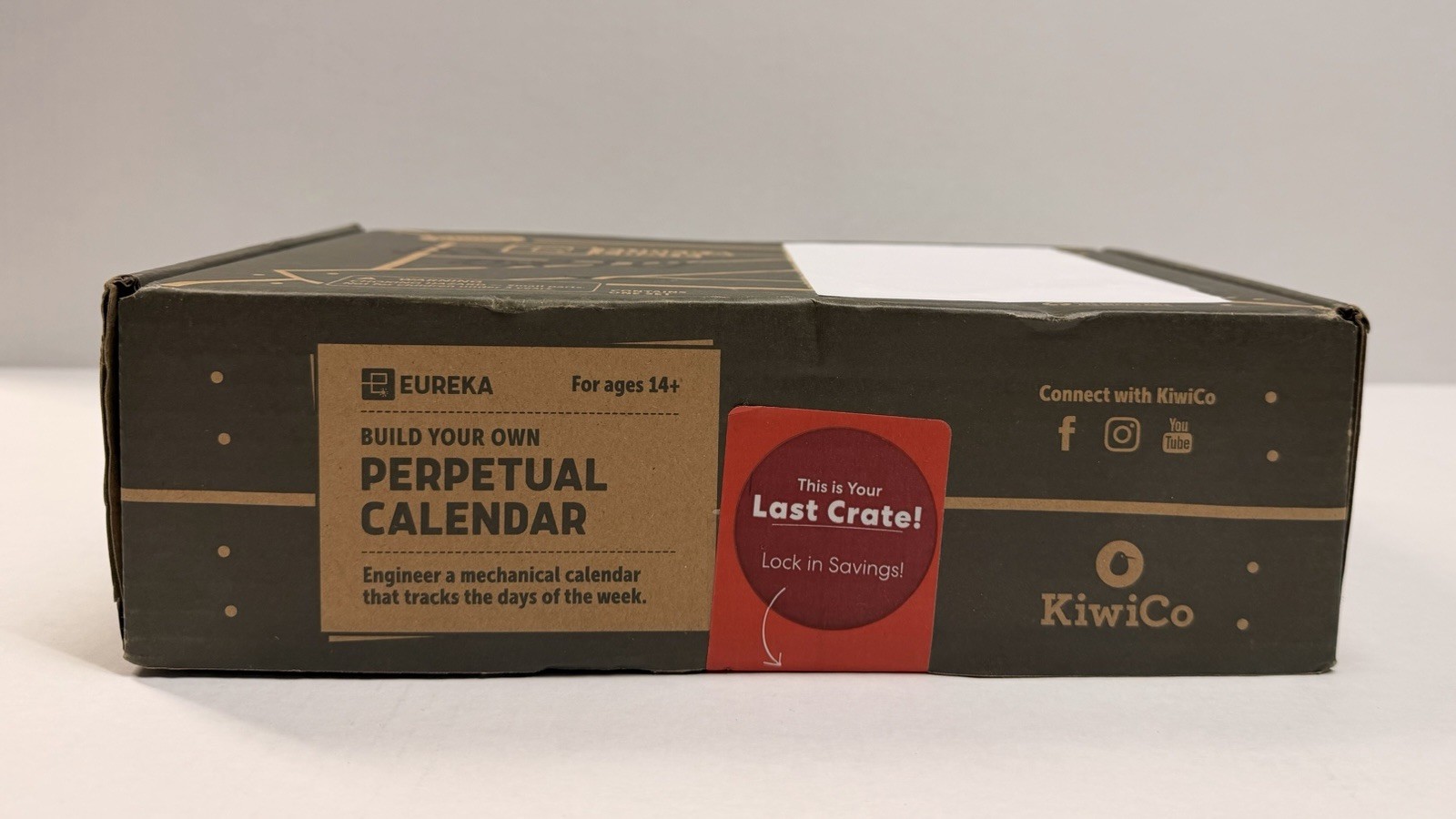 KiwiCo Eureka Crate Build Your Own PERPETUAL CALENDAR 14+ Learn Engineering