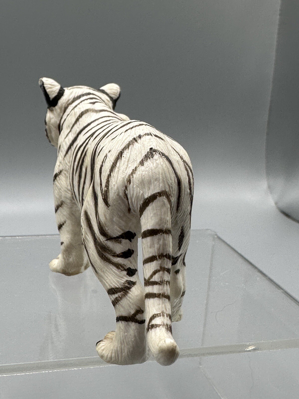 Retired Schleich White Tiger Big Cat And Safari Ltd Lion and Tiger Cub Figures 3