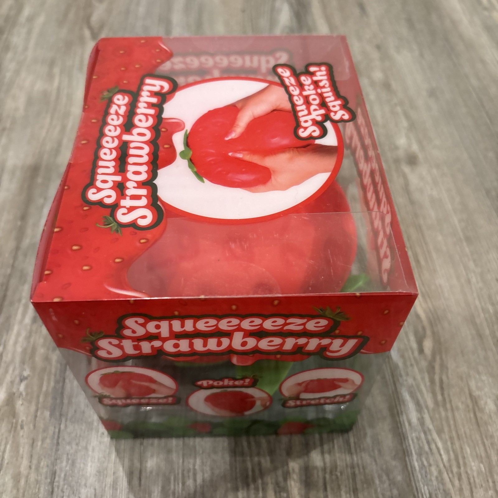 REAL VIRAL TOYMENDOUS Strawberry SunnyDays Squishy Large Stress Relief Toy NEW!