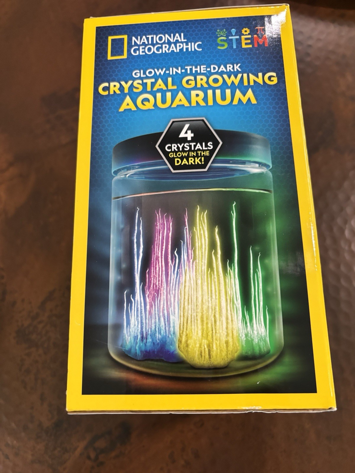 NATIONAL GEOGRAPHIC Underwater Crystal Growing Aquarium Science Kit/STEM/NIB