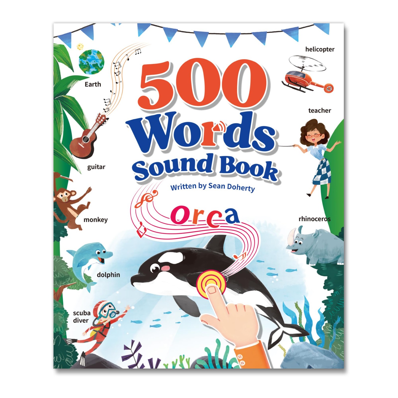 Interactive Learning Sound Book for Kids Ages 3-8 – 500 Core English Vocabula…