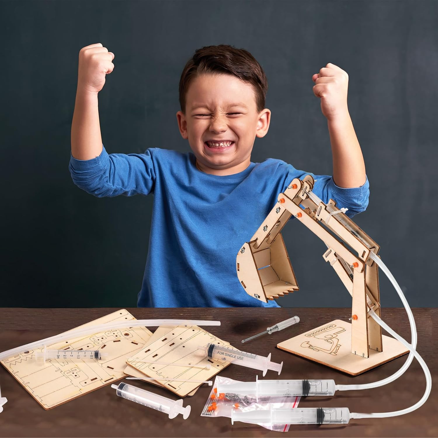 STEM Science Kits for Kids Ages 8-12 8-10, Wood Building Crafts Kits for Boys, S