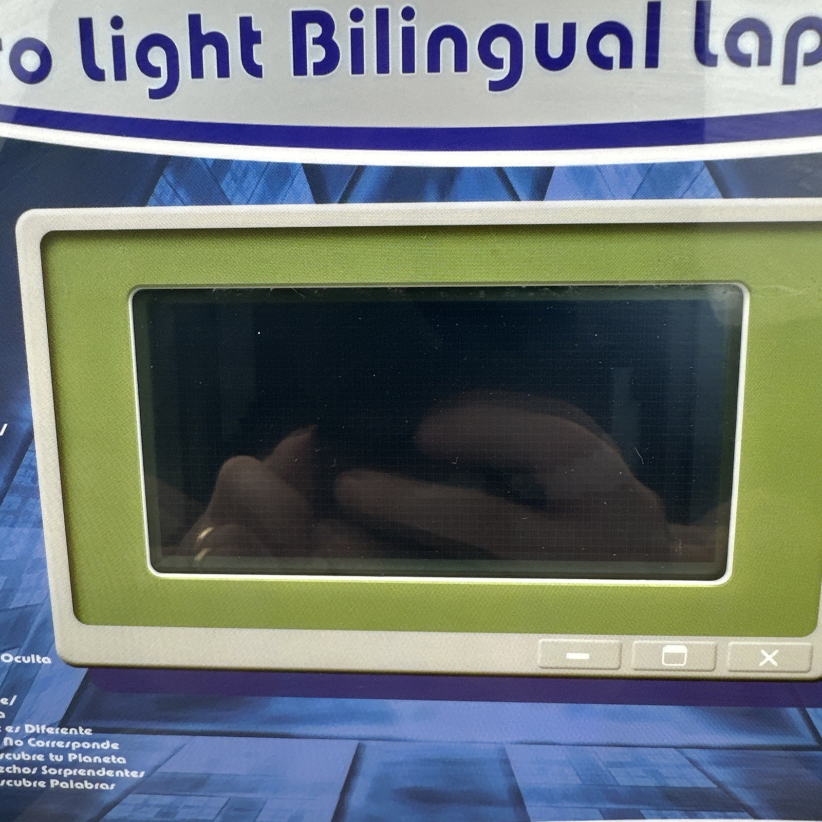 Pro Light Bilingual Laptop English Spanish Talking Computer Educational