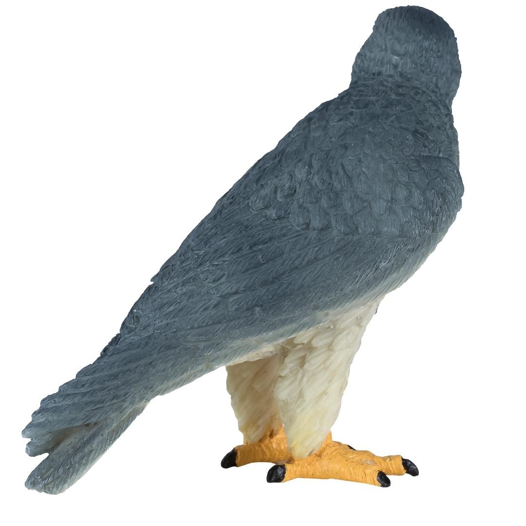Peregrine Falcon Figurine – Small Hand Painted Wildlife & Bird Toy Figure – Mojo