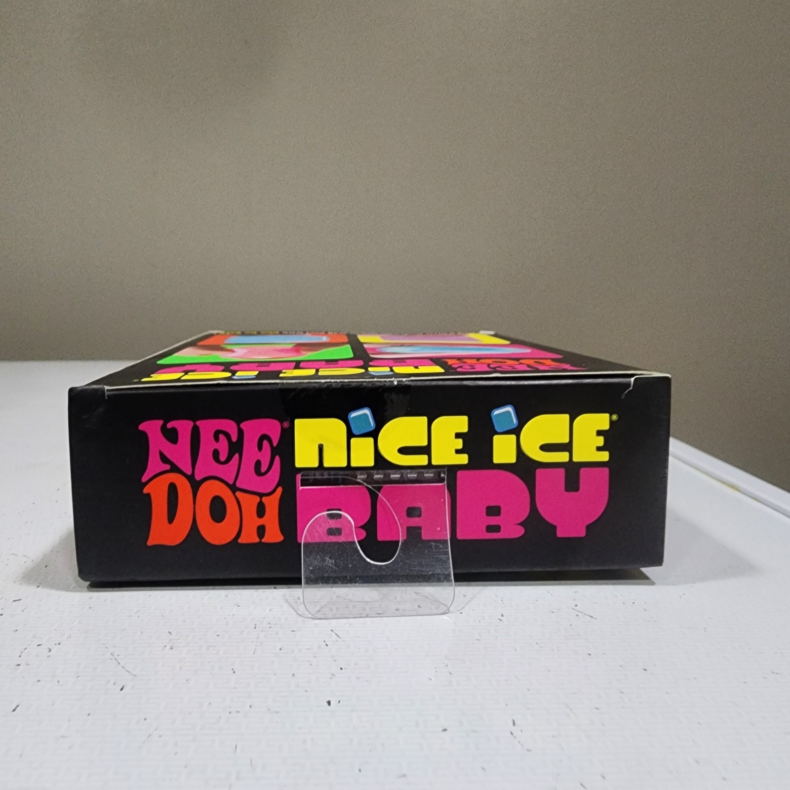 NeeDoh Nice Ice Baby 4 pack, Set of Four Nee Doh Mini Nice Cube Pink Blue Purple