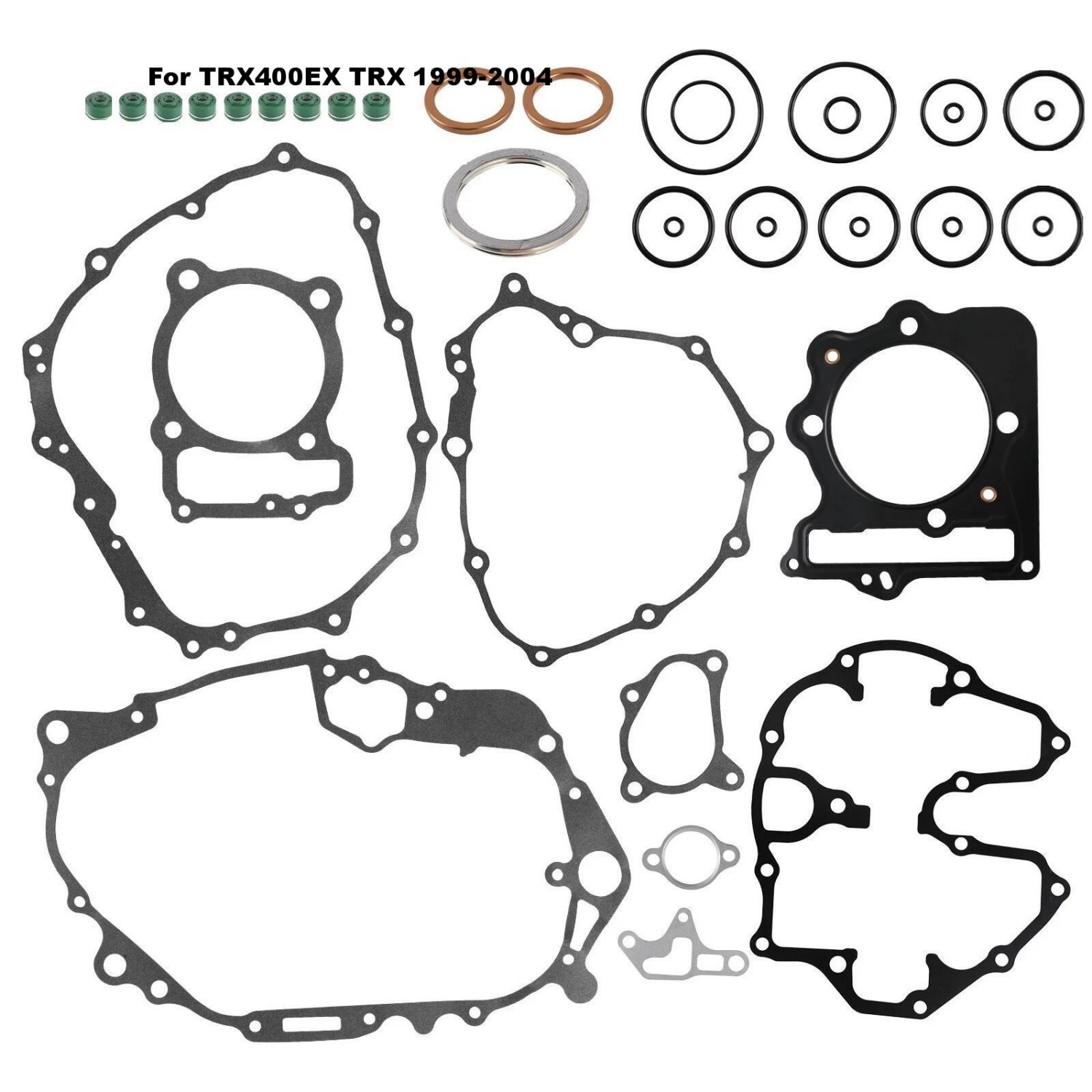 New Complete Gasket Kit Top & Bottom End Set for Honda 400EX TRX400EX 99-2004