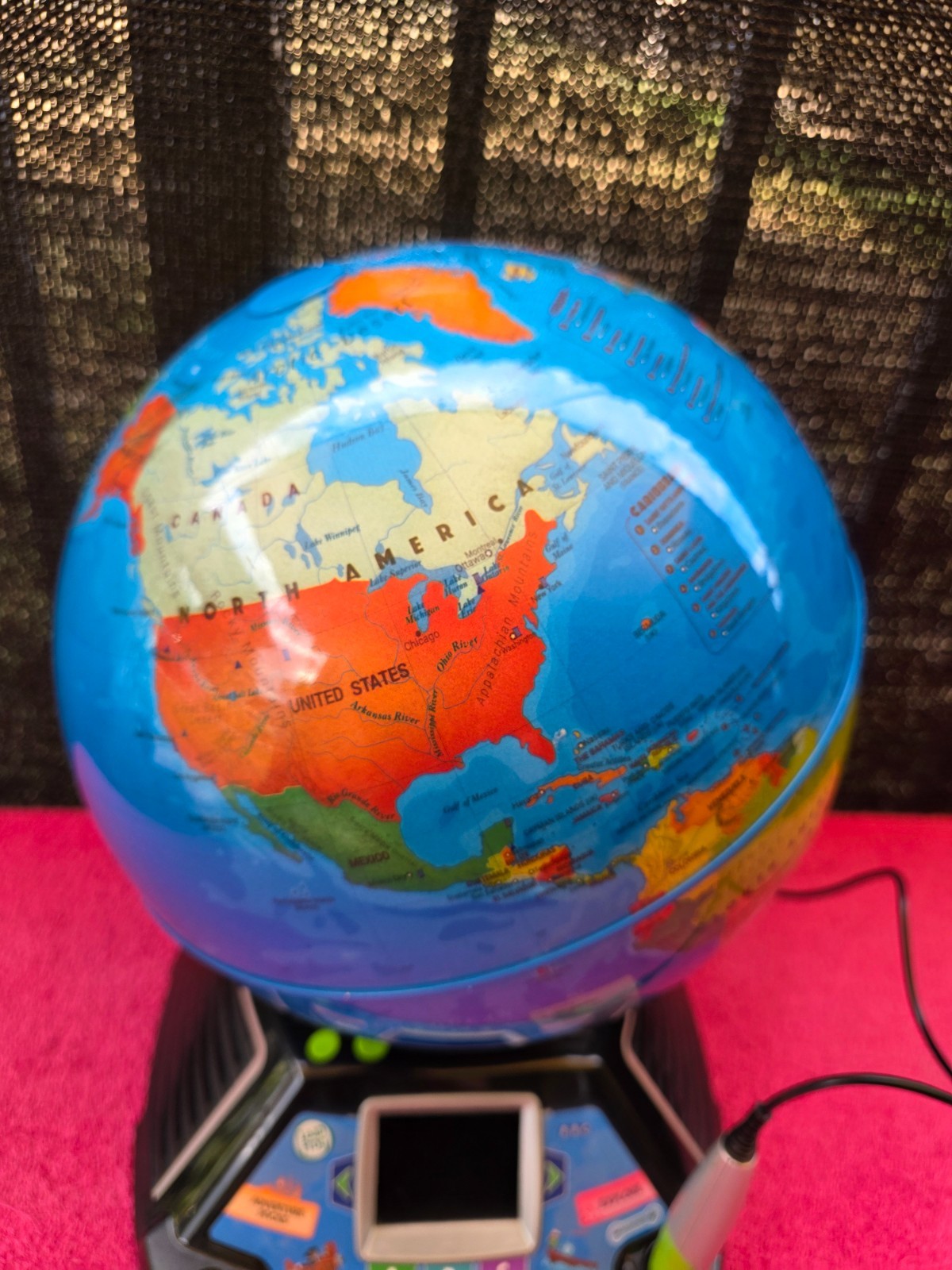 LeapFrog Magic Adventures Globe Interactive Electronic Educational Toy