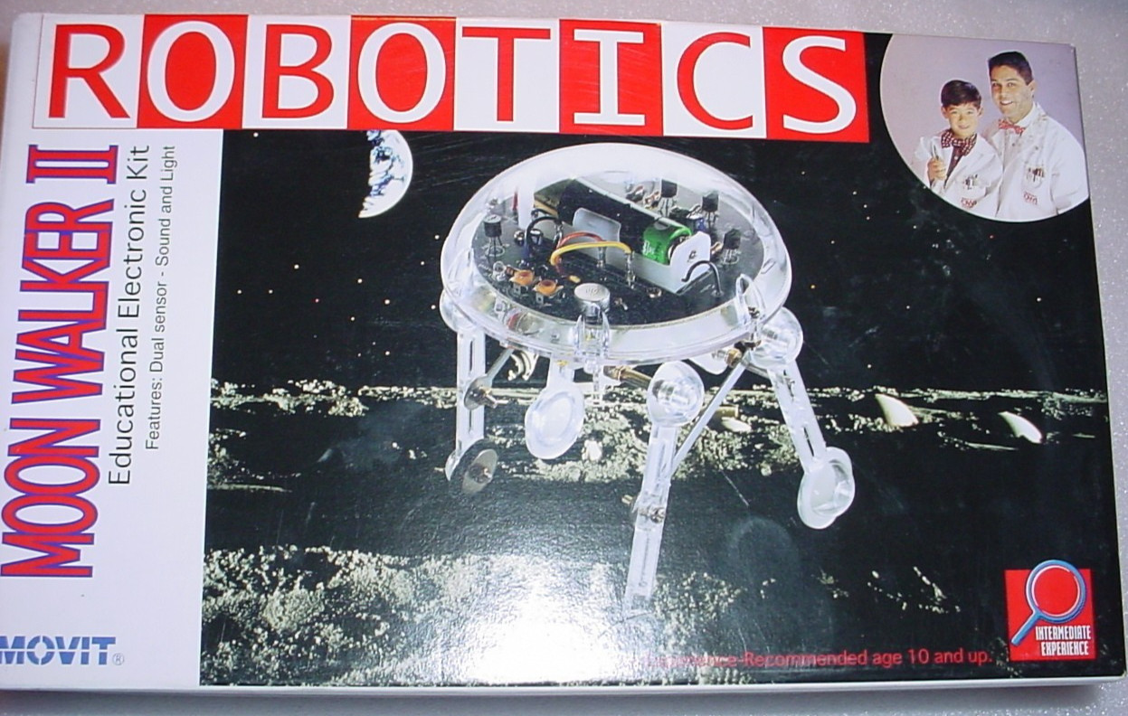 Movit ROBOTICS Moon Walker II Educational Electronic Kit OWI MV979 Japan 10+ yrs