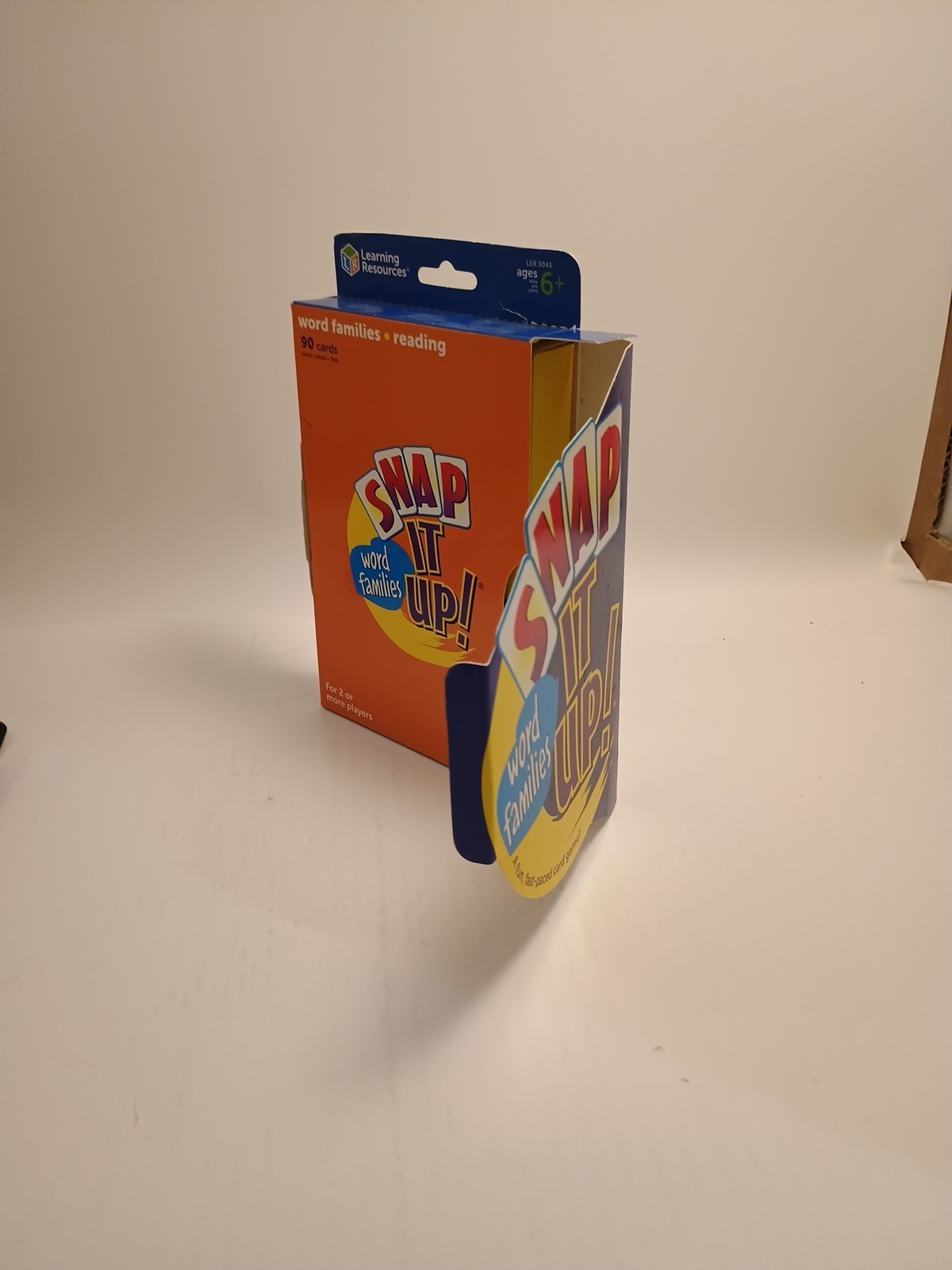 Snap It Up Card Game Lot: Math & Word Families