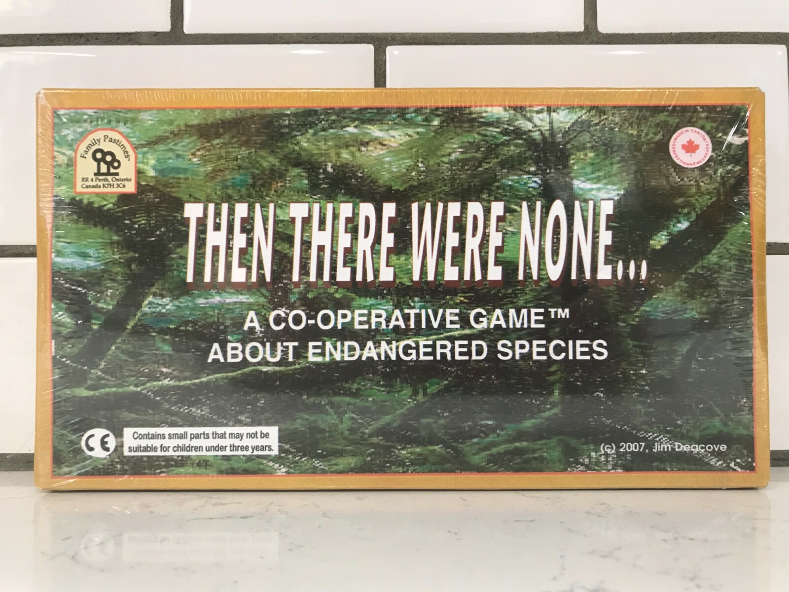 Then There Were None – Educational Science Game by Family Pastimes – NEW