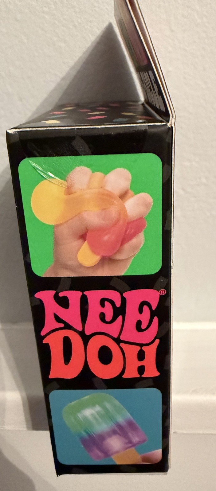 100% Authentic NEEDOH Nice-Sicle Popsicle Squishy 🔥 Pink/Blue Viral Sensory Toy