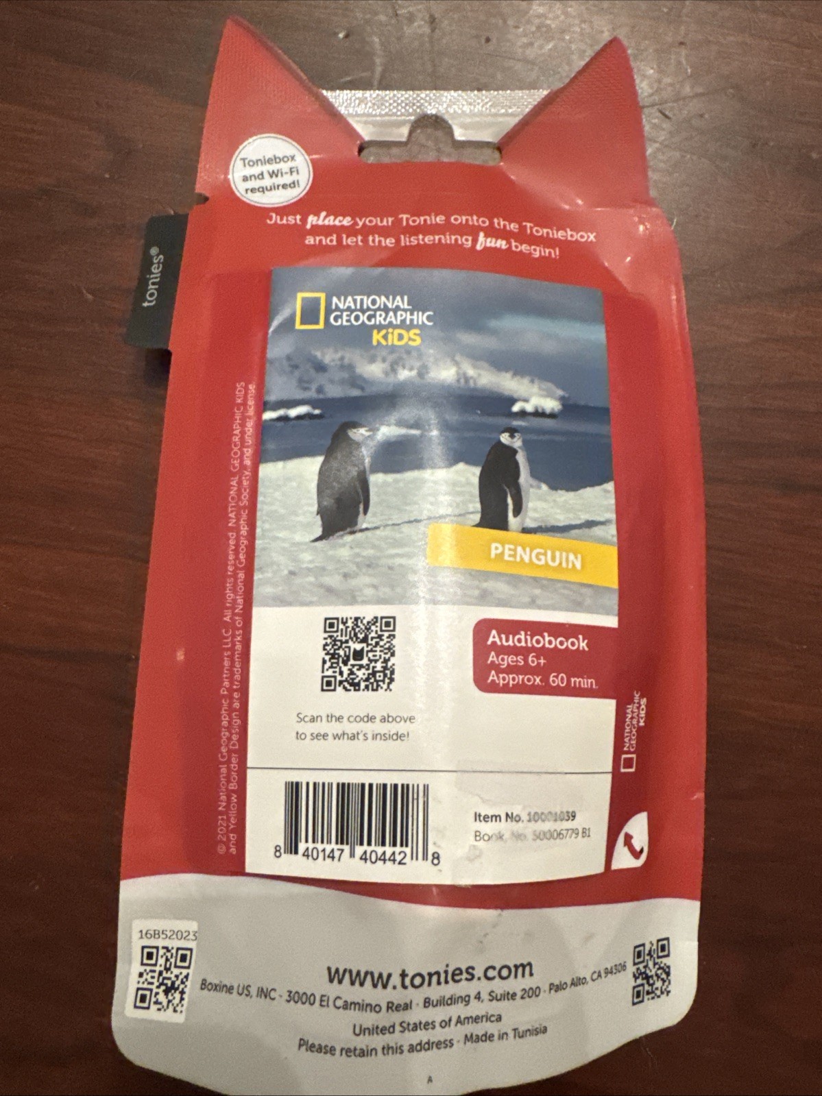 Tonies National Geographic All About Penguins For Ages 6 And Above
