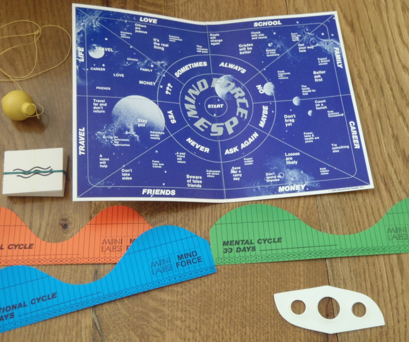 Vintage Mind Force ESP: Mini Labs Space Series Sensory Exploration Kit COMPLETE