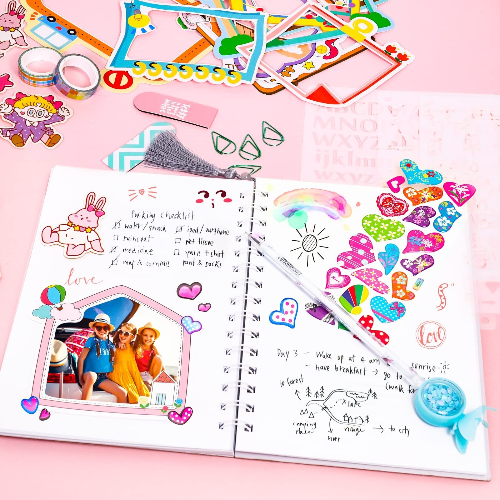 DIY Journal Kit, Gifts for Girls Age of 8 9 10 11 12 13 Years Old and Up, Gir…