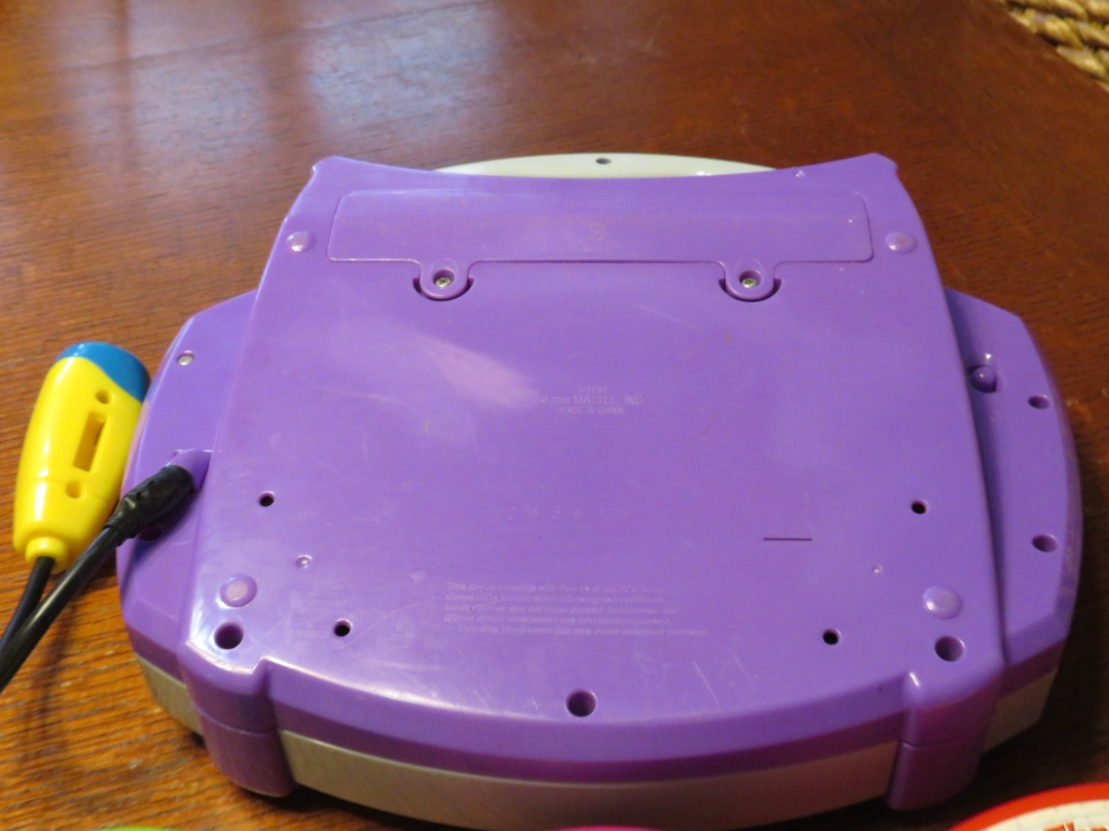 Mattel LEARN THROUGH MUSIC PLUS & 6 Cartridges DORA, BARNEY, SESAME STREET *READ