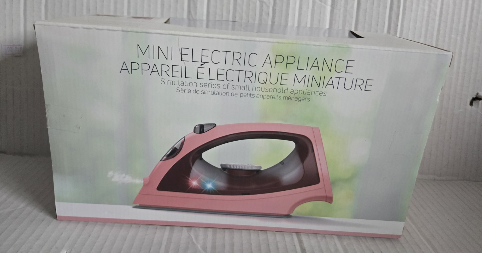 “Charlie & Arta” Branded Mini Electric Iron Toy Ages 3+