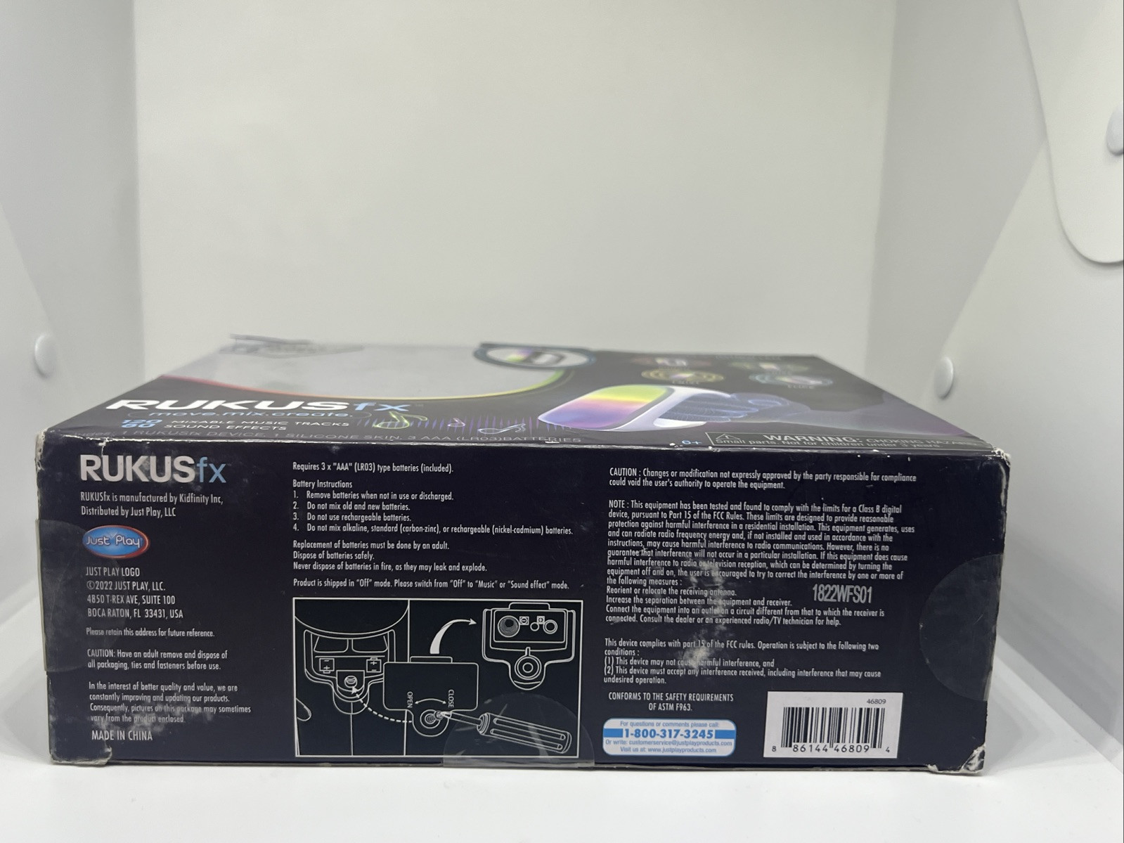 RUKUSfx Motion-Controlled Music Mixer, Lights and Sounds Music