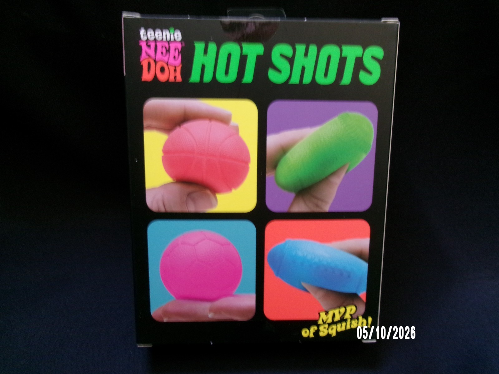 NEW Schylling Teenie Nee Doh Hot Shots Tik Tok Squeeze Toys Assorted Colors