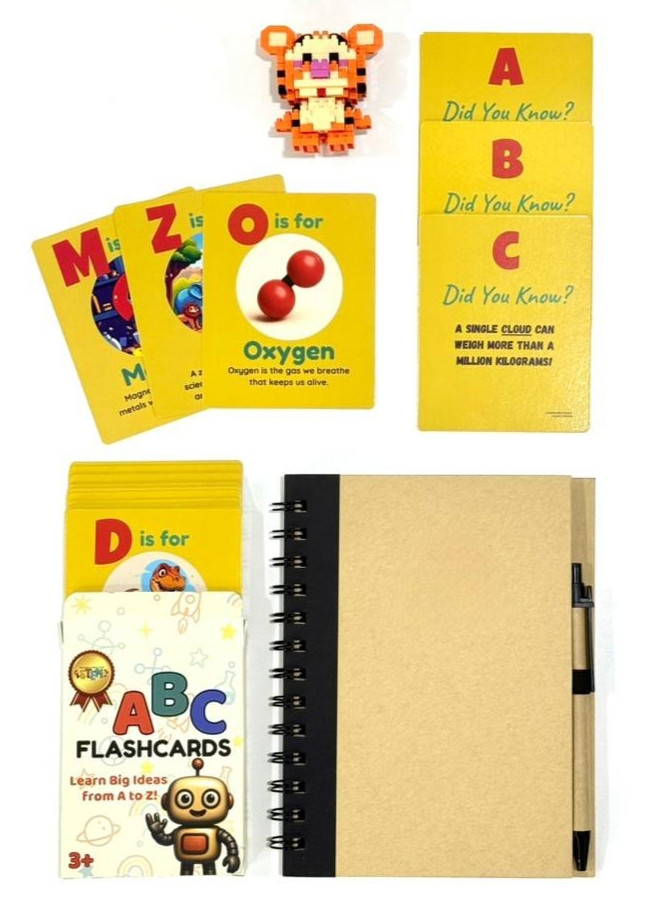 STEM ABC Flashcards for Kids | Fun Educational Toy Ages 3-8 | Learning Game