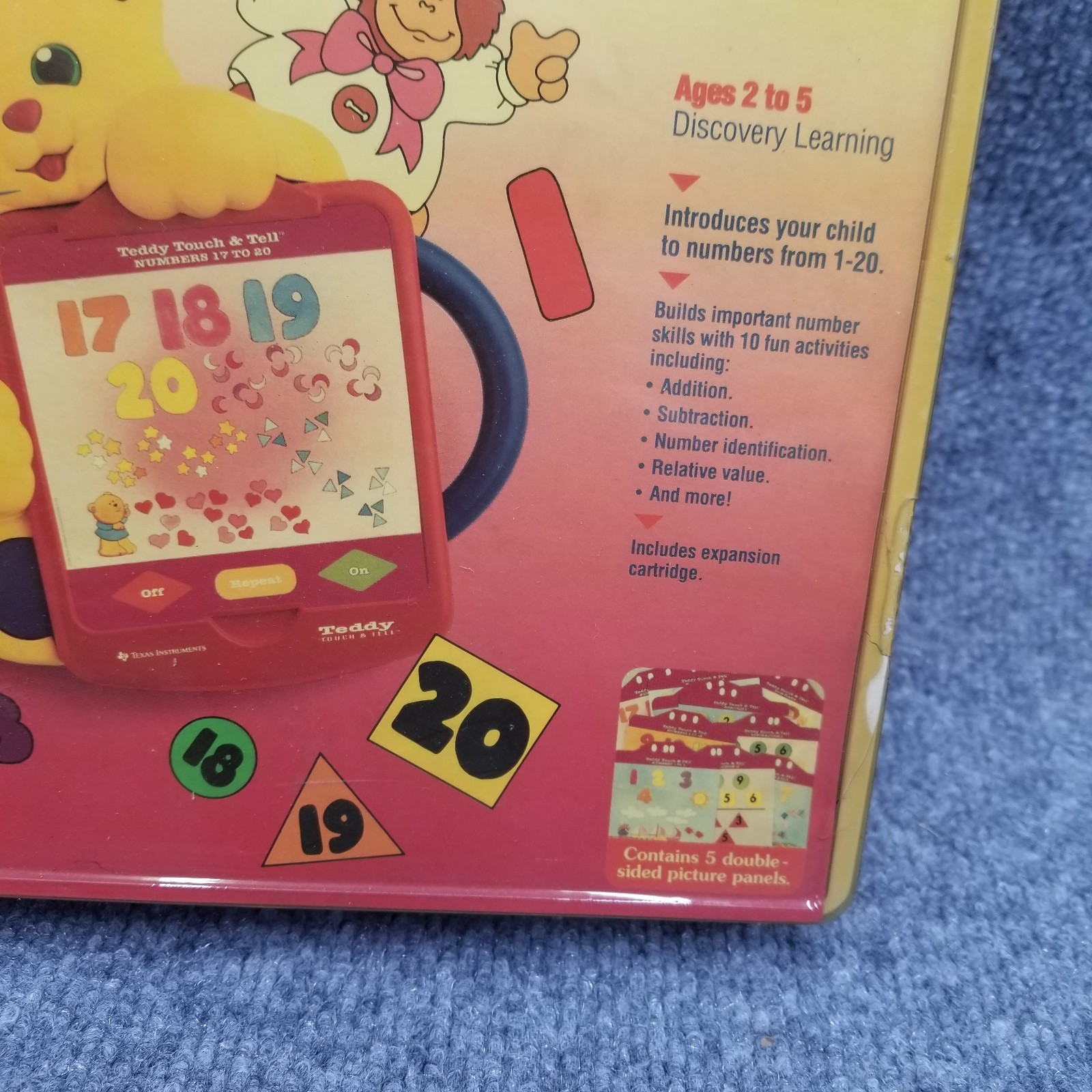 Teddy Touch & Tell Teddy’s Number Friends Expansion Pack Texas Instruments