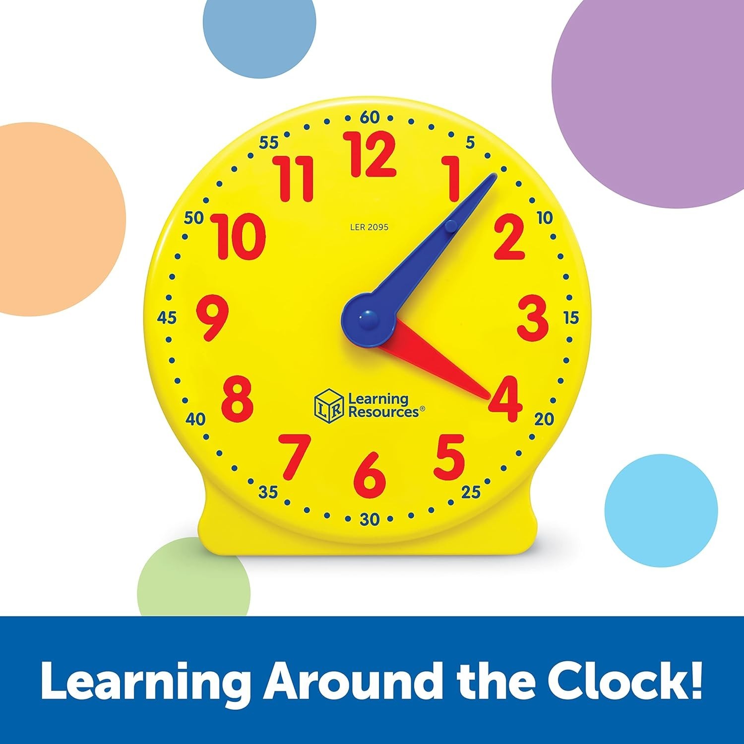 Big Time Student Clock, Teaching & Demonstration Clock, Develops Time and Early