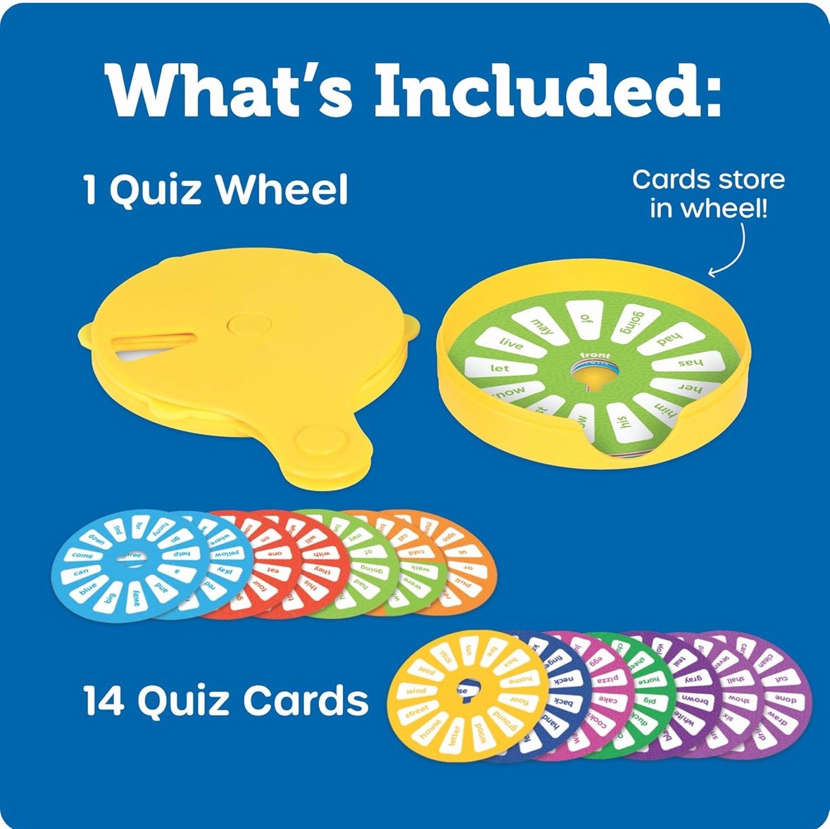 Learning Resources Spin And Learn Wheels Sight Words 350 Words Game New