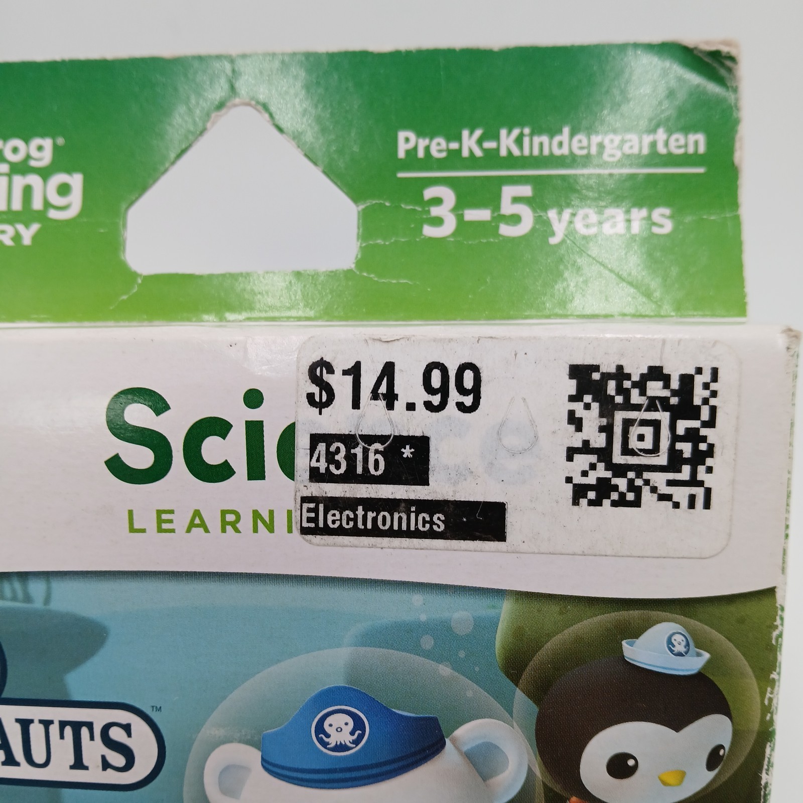 LeapFrog Disney Octonauts Science Learning Game LeapPad LeapsterGS New READ
