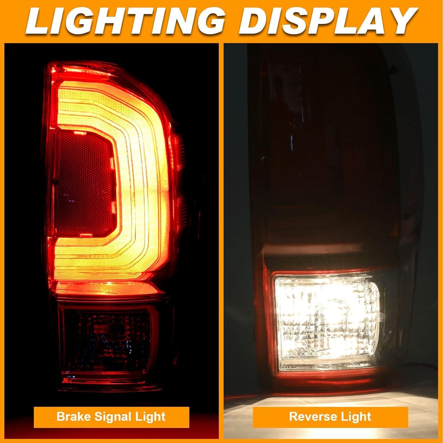 Tail Light Rear Lamp Compatible With 2016-2022 Toyota Tacoma Right Passenger