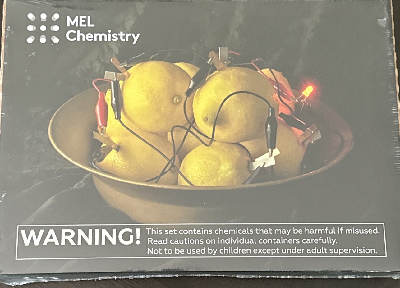 Mel Chemistry CHEMISTRY & ELECTRICITY. #S1904-Ch-2-B87
