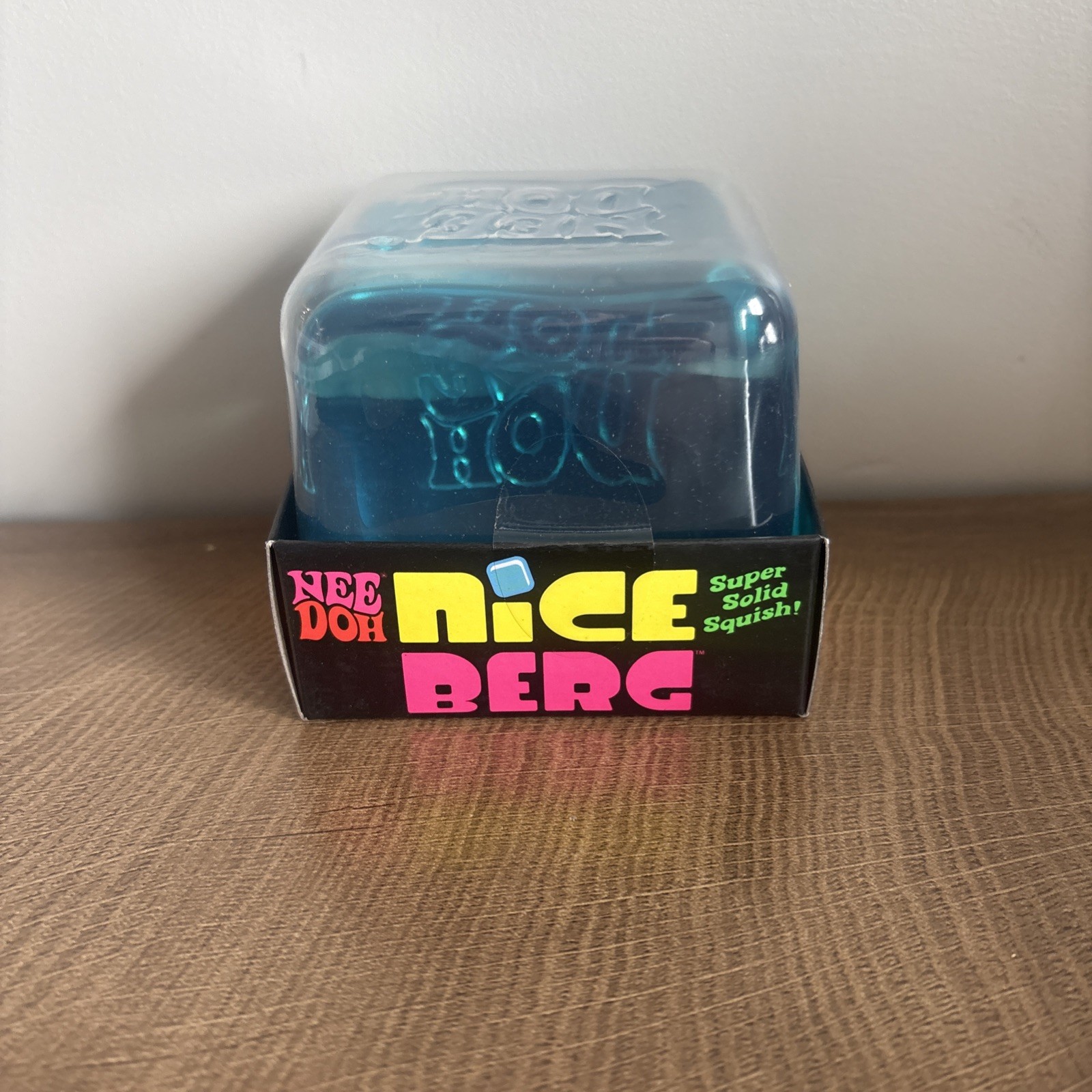 NeeDoh Nice Berg Blue XL Giant Nee Doh Niceberg Squishy Cube Ice TikTok Viral