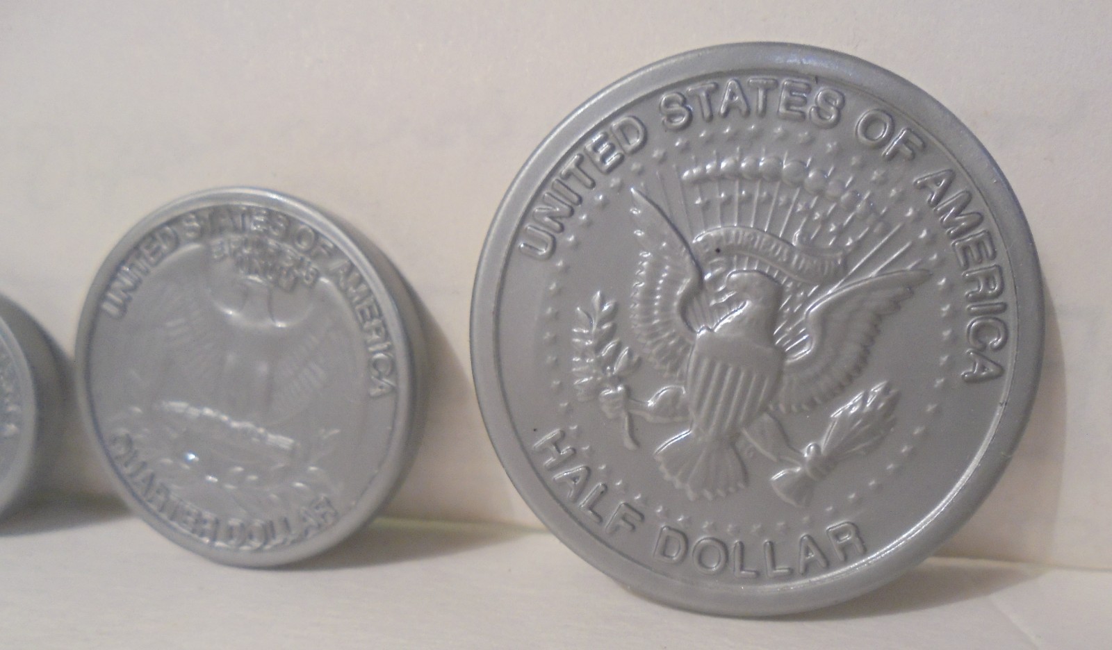 Large Lot of Cca Play Money Coins Pennies Nickels Dimes Quarters Half Dollars