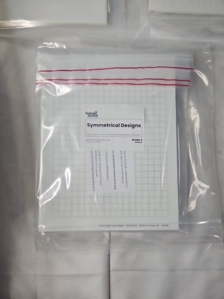 ETA hand2mind Math Centers Kit – Grade 4. Kit #95184 Large Lot