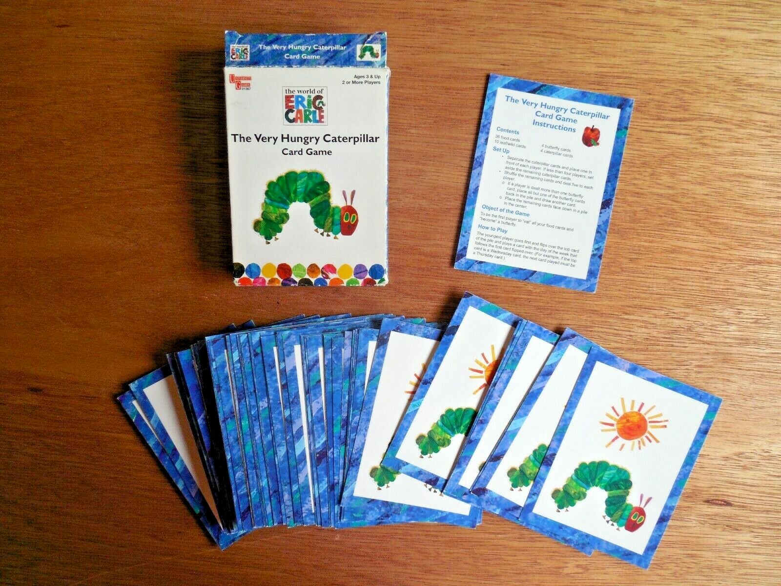 EUC University Games Eric Carle “The Very Hungry Caterpillar” Card Game