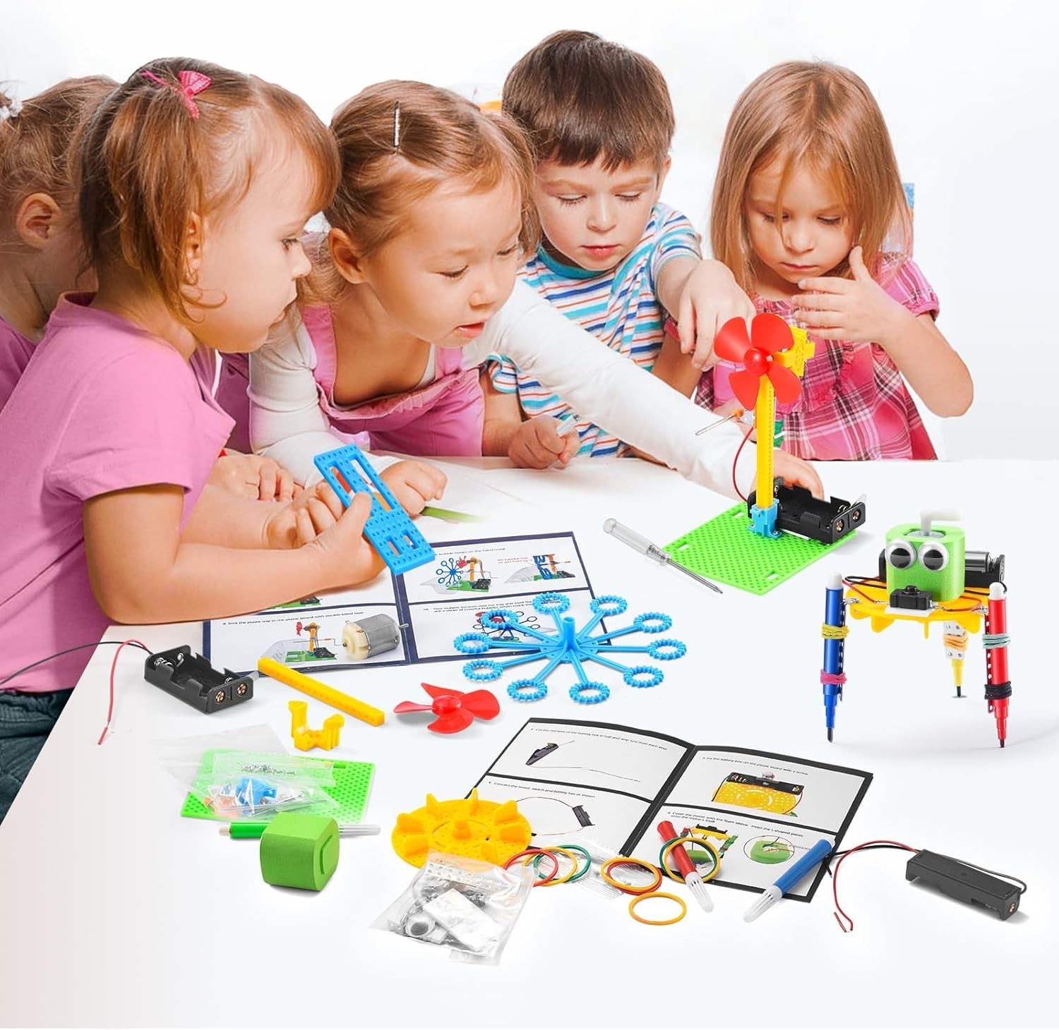 STEM Robotics Kit – STEM Toys for Age 8-13, Boy Robot Toys for 6 7 8 9 10 Ol…