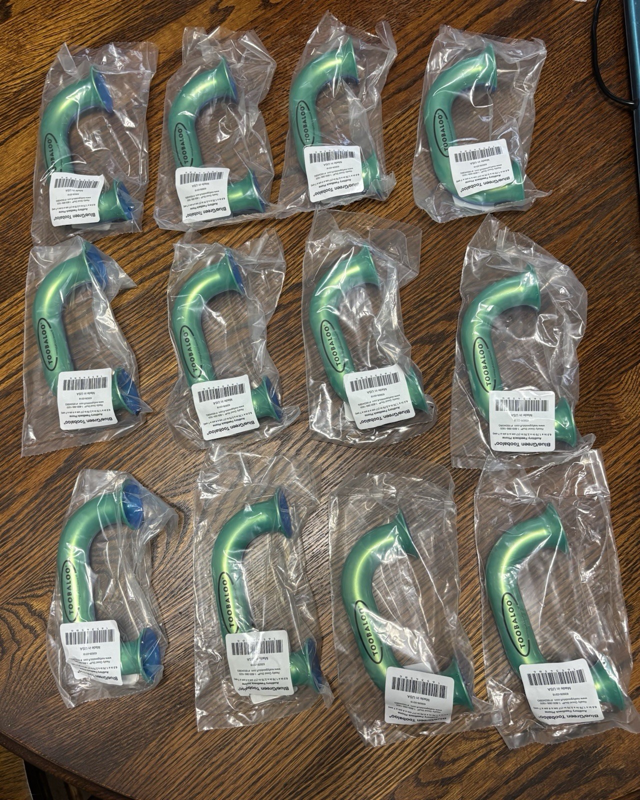 NEW Toobaloo Device Green Blue, Speech Phonics Auditory Aid – Set Of 12