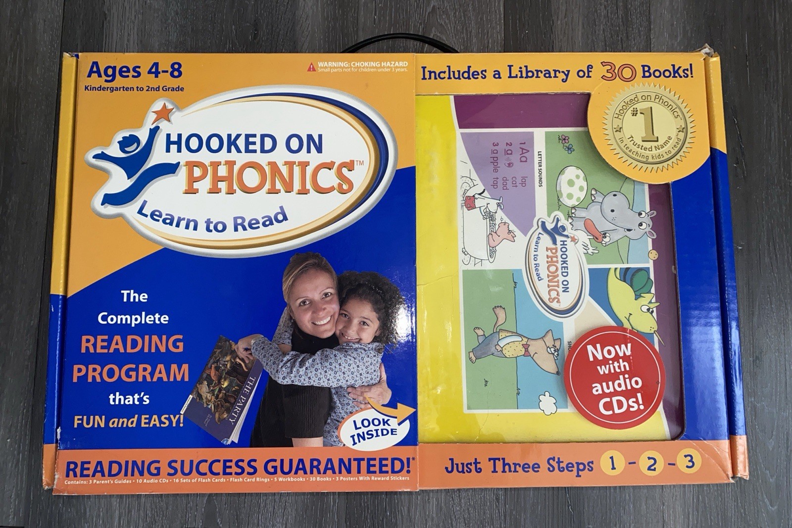 Hooked On Phonics Learn To Read Ages 4-8 K-2nd Grade Reading Program Set