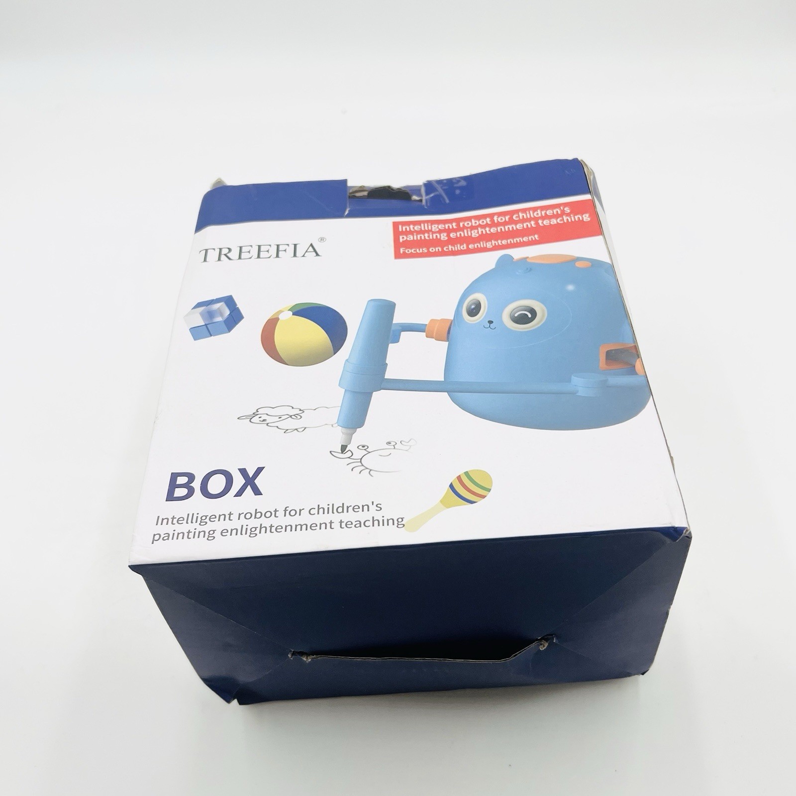 Smart Drawing Robot for Kids,Montessori Educational Painting Toy, Open Box