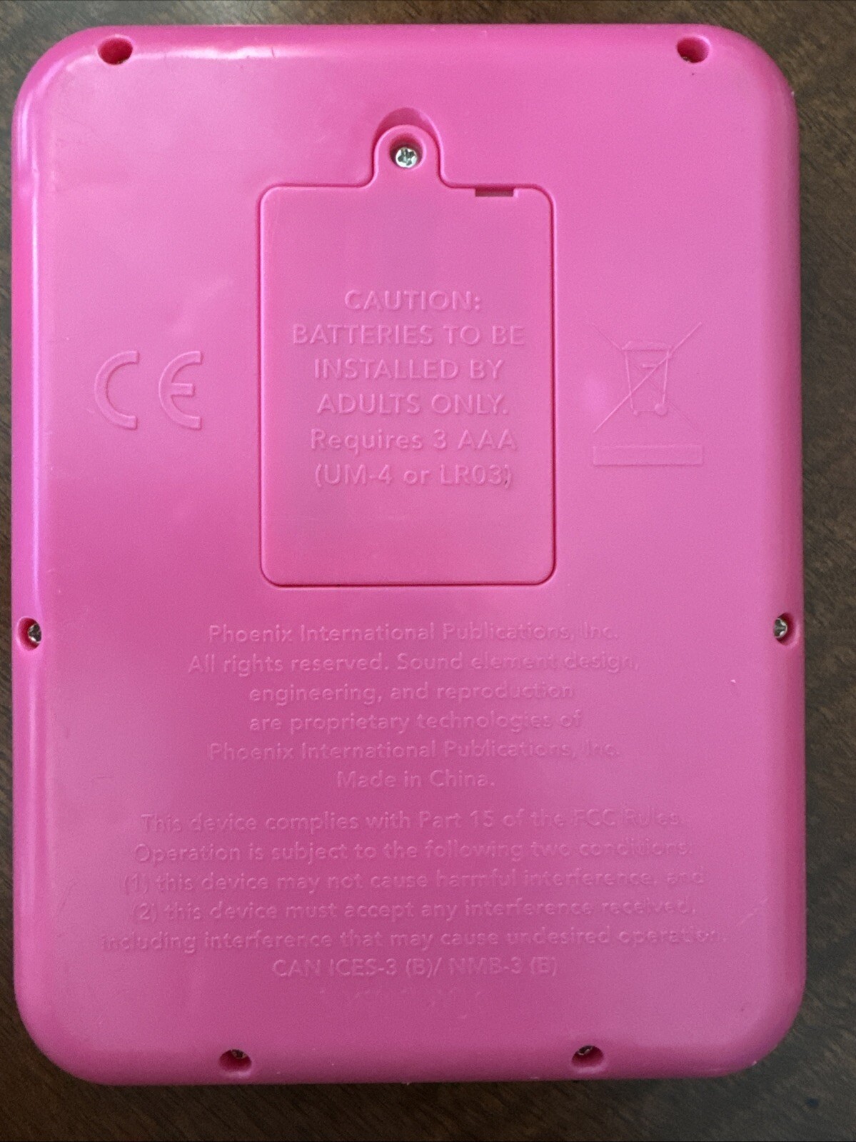Storybook Fancy Nancy Me Reader Replacement Pink Read Aloud Electronic