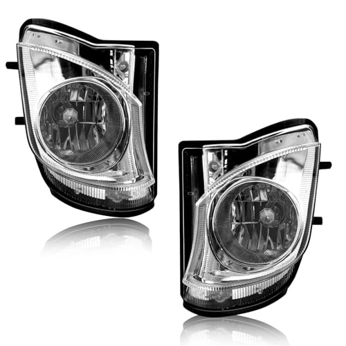 Fog Lights Compatible With 2006-2010 IS250/IS350 Front Bumper Lights Assembly