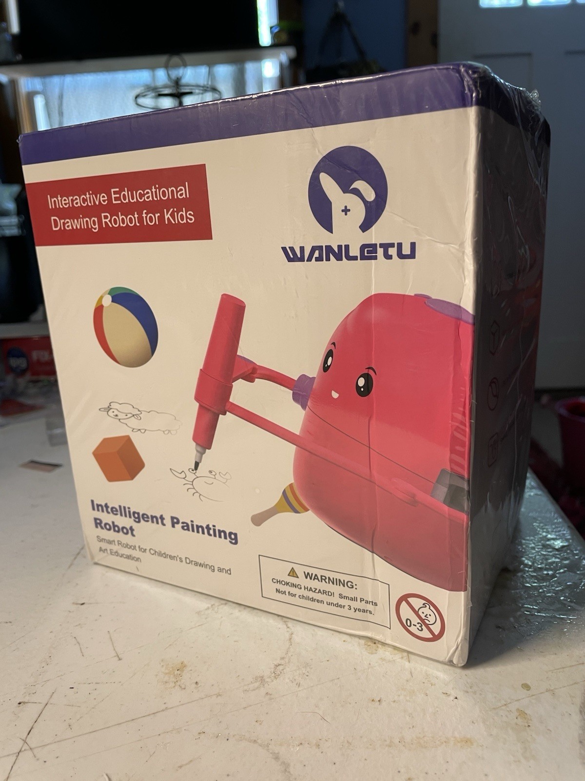 WANLETU Smart Drawing Robot Interactive Educational, Q01 Ages 3-8