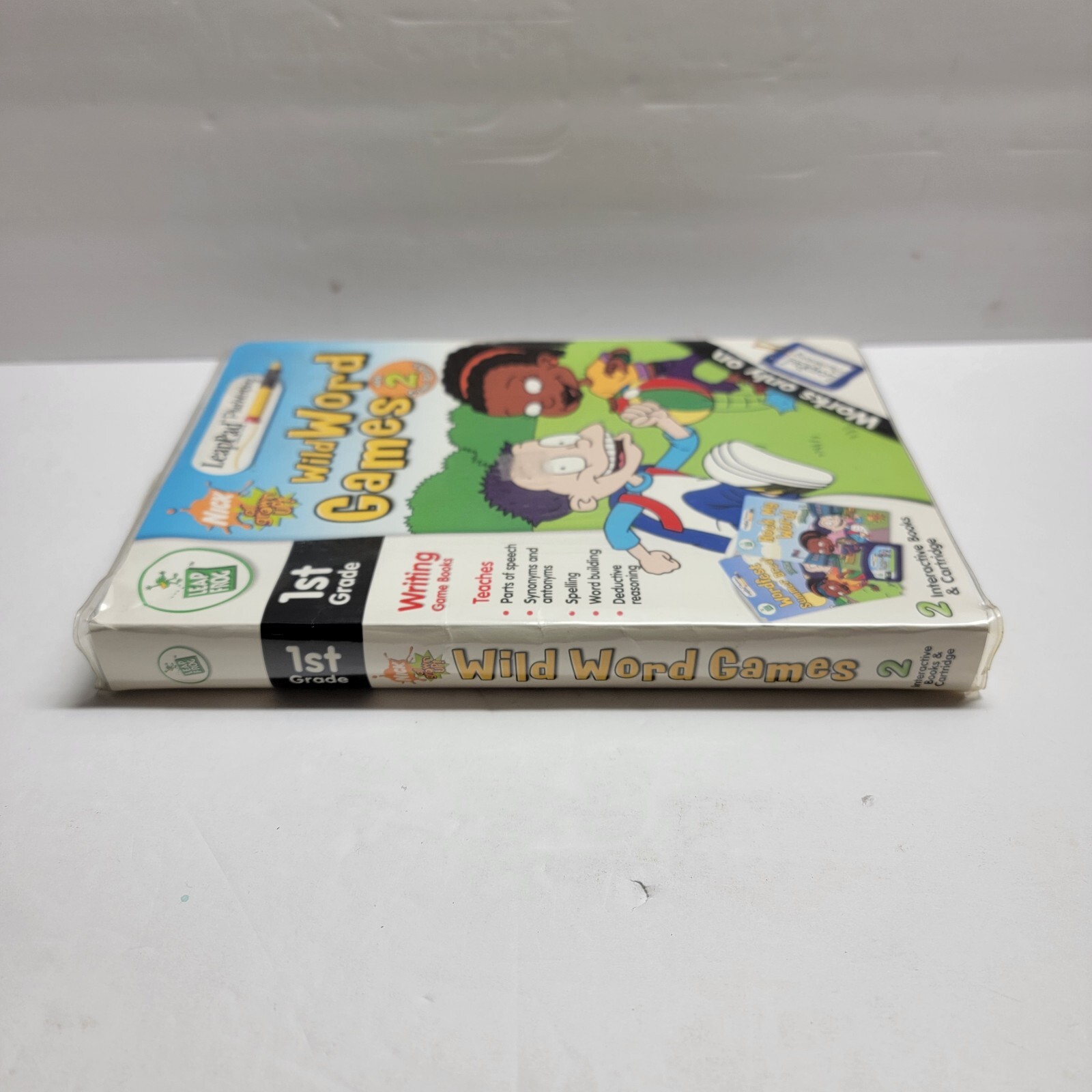 LeapFrog “Nick all Grown-Up” Interative Book and Cartridge -LeapPad Plus Writing