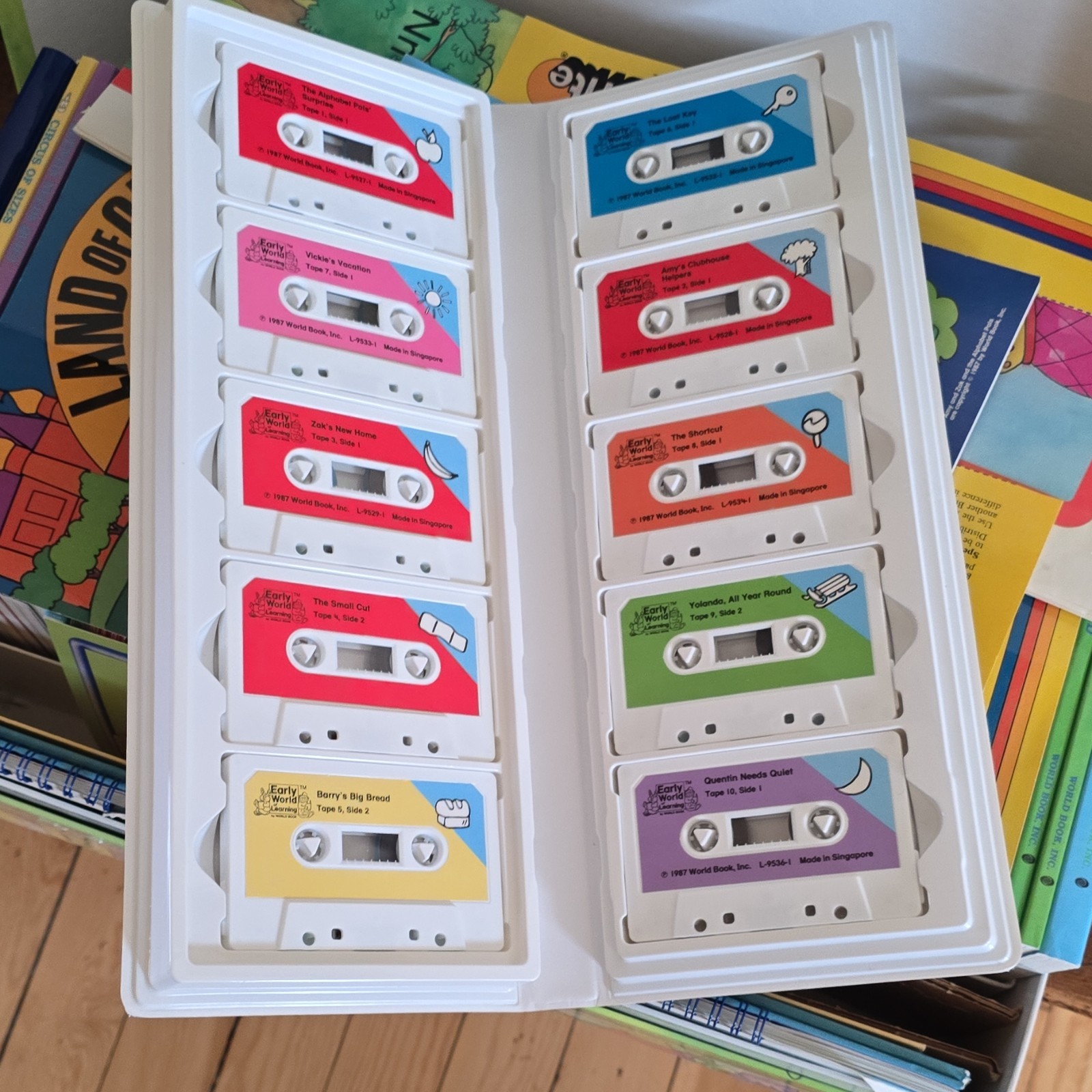 World Book Alphabet Pals Preschool Reading & Writing Set 1987 Ages 3-7 complete