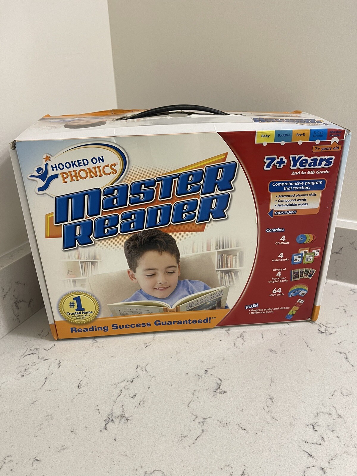 Hooked on Phonics Master Reader 2nd to 6th Grade 7+ Years Old – Missing Green CD