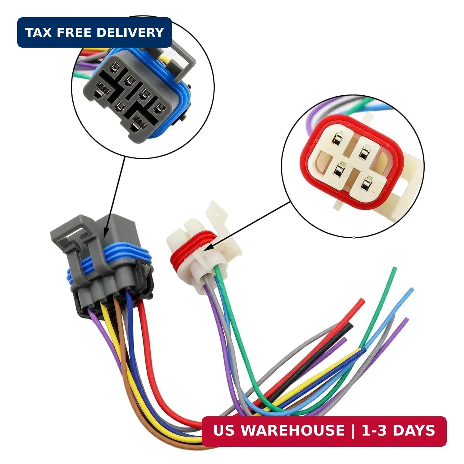 4l60e 4L80e 65e Neutral Safety Switch, Pigtails Switch Connectors